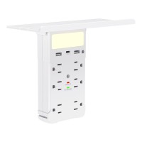 Standard Grounding Plug Power Strip Quick Charger Auto Sensor Night Light Wall socket Shelf Electrical Multi outlet